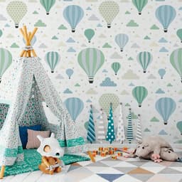 Papel de Parede Infantil Balão N3973