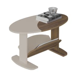 Mesa de Centro Oval Isis Pinho e Off White