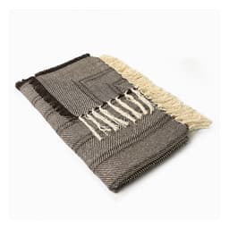 Manta Brillance Tabaco 180x140 cm