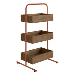 Organizador Tube Cobre e Vermont 90 cm