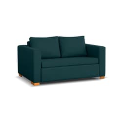 Sofá-Cama Casal 2 Lugares Palm Linho Azul