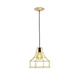 Pendente Focus Dourado 103 cm