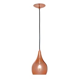 Pendente Focus Gota Cobre 100 cm
