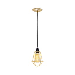 Pendente Focus Pingo I Dourado 100 cm