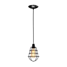 Pendente Focus Pingo Preto 100 cm