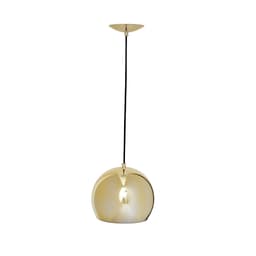 Pendente Focus Redondo I Dourado 100 cm