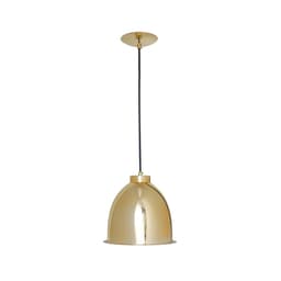 Pendente Focus Redondo II Dourado 100 cm