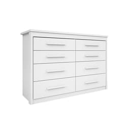 Cômoda Elegance 8 Gavetas Branca
