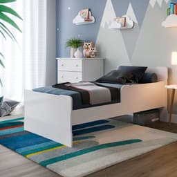 Cama Infantil New Baby Branca