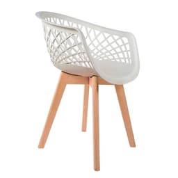 Cadeira para Sala de Jantar Web Branca