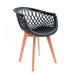Cadeira para Sala de Jantar Web Preta