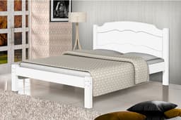 Cama Casal Maciel Branco
