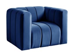 Poltrona Mona Cor:Veludo Azul 210