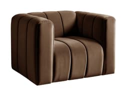 Poltrona Mona Cor:Veludo Marrom 260