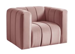 Poltrona Mona Cor:Veludo Rosê 390
