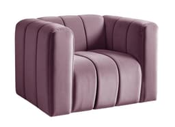 Poltrona Mona Cor:Veludo Roxo 380
