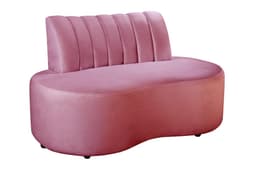 Sofá Doha Cor:Suede Rosa 280