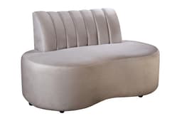Sofá Doha Cor:Veludo Capuccino 250