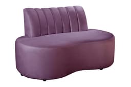 Sofá Doha Cor:Veludo Roxo 380
