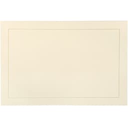 Lugar Americano Classic PU 45x30cm Palha