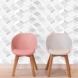 Papel de Parede Beehive Cinza