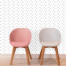 Papel de Parede Estrelas Branco