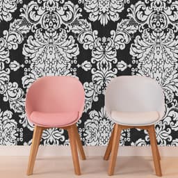 Papel de Parede Shantal Preto