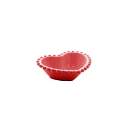 Conjunto de Bowls Beads Vermelho 11 cm