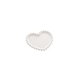 Conjunto de Pratos Beads Branco 10 cm