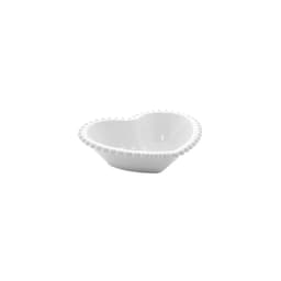 Saladeira Beads Branca 15x18 cm