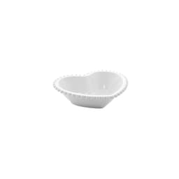 Saladeira Beads Branca 18x21 cm