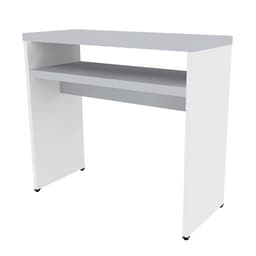 Aparador Natus40 Branco e Cinza Cristal