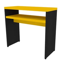 Aparador Natus40 Preto e Amarelo
