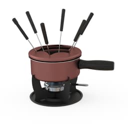 Conjunto para Fondue com 10 Peças Cobre