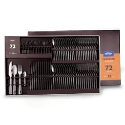 Faqueiro com 72 Peças Modena Prateado