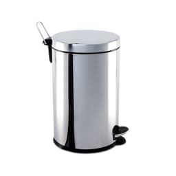 Lixeira Decorline com Pedal Prateada 5 L