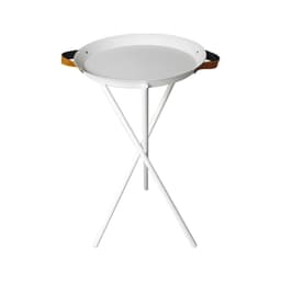 Mesa Lateral Pinheiros Cor:Branco