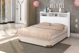 Cabeceira Casal Melty Box Branco