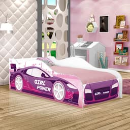 Cama Carro Girl Power Joy Infantil