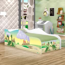 Cama Fun Dinossauro Irmãos Solteiro