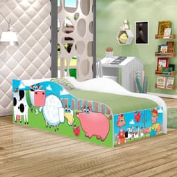 Cama Infantil Like Bichinhos na Fazenda