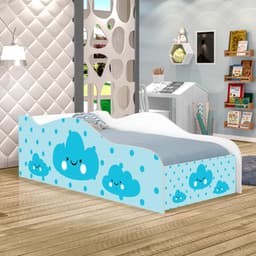 Mini Cama Fun Nuvens Meninos