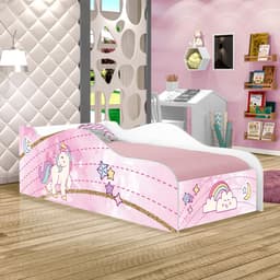 Mini Cama Fun Unicónio Rosa