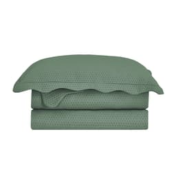 Colcha Casal Bullet com 2 Fronhas Verde