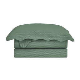 Colcha King Bullet com 2 Fronhas Verde