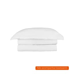 Colcha Solteiro Loft Branca 160x230 cm