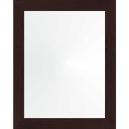 Espelho 38x48 Moldura 4cm Reta Tabaco