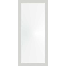 Espelho 38x83 Moldura 4cm Reta Branca