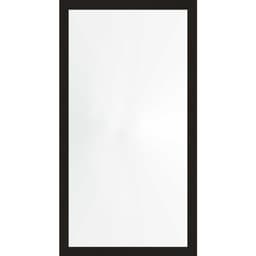 Espelho 58x108 Moldura 4cm Reta Preta