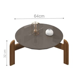 Mesa de Centro Chris Pérola Cedro